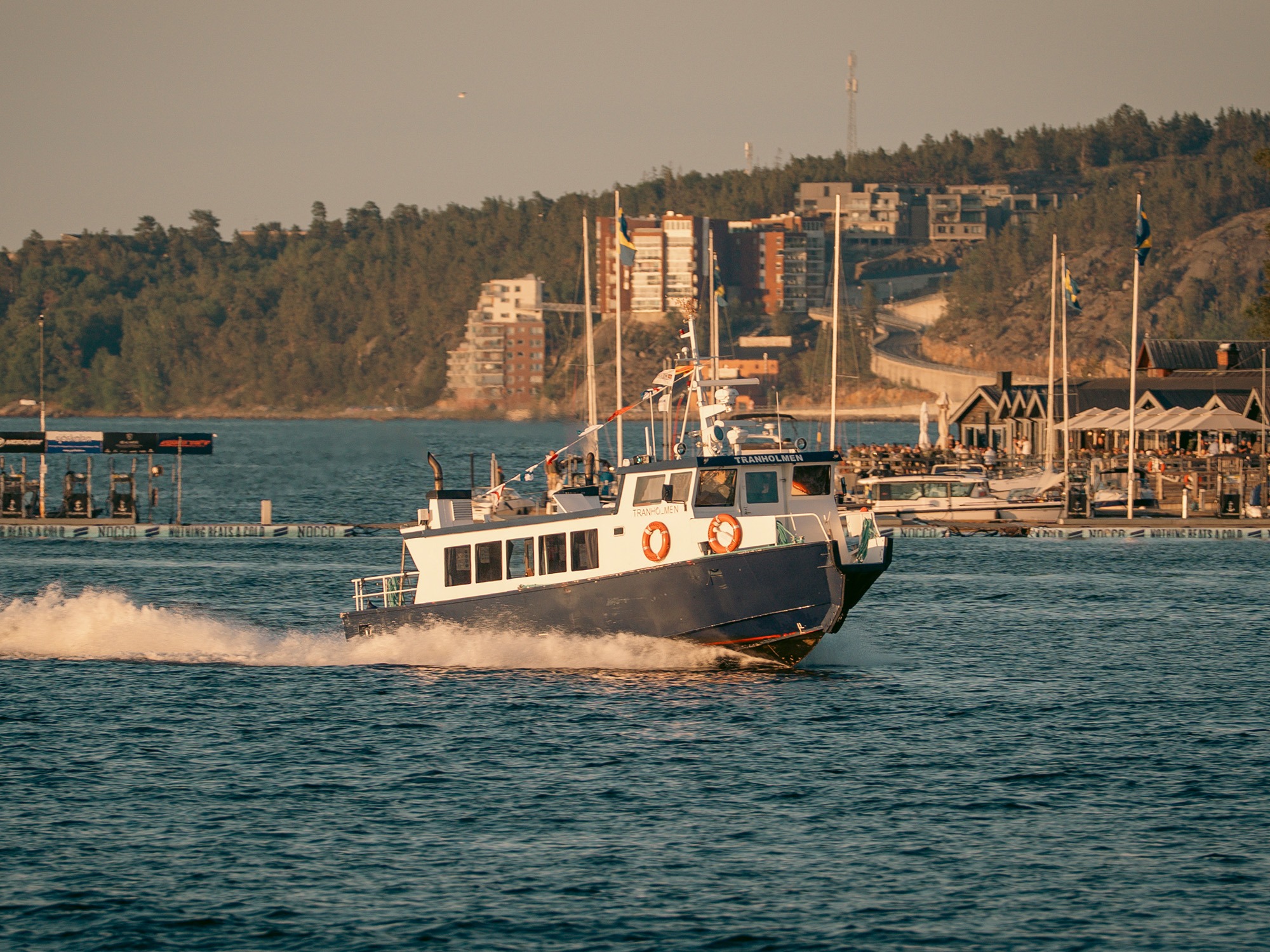 stockholm watertaxi Tranholmen- 48/61 gäster