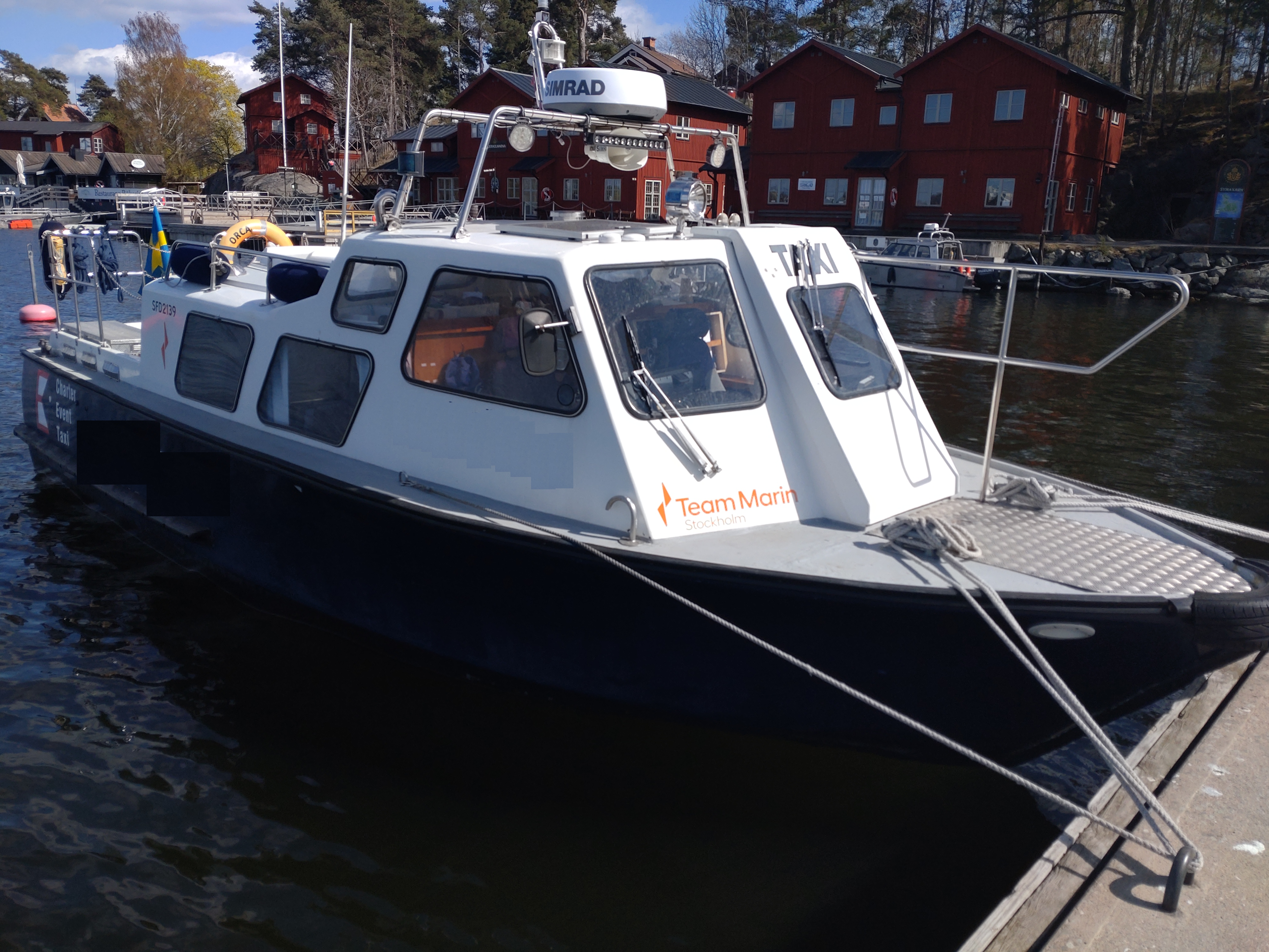 water taxi stockholm - Orca